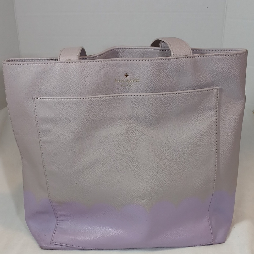 Kate Spade New York Lita Street Scallop Andrea Tote In Lilac/Purple